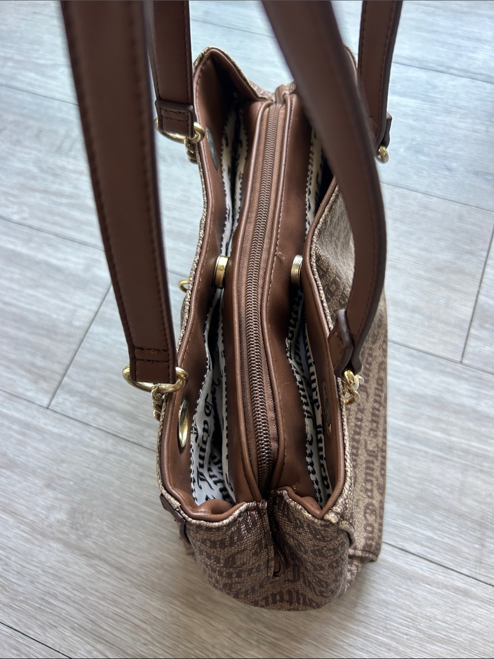 Juicy Couture Brown Tote Purse - Picture 14 of 14